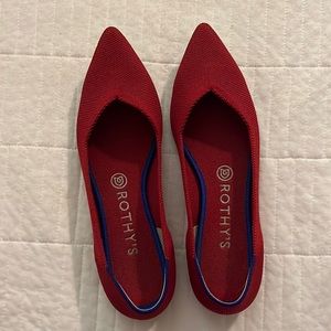 Rothy’s Women’s 9 Red Shoes
